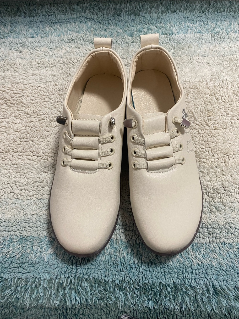 Women's Neutral Slip-On Comfort Sneakers - Cream